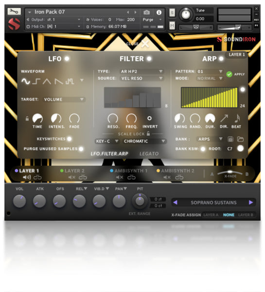 Soundiron Iron Pack 7 soprano vocals & FX library for Kontakt & SFZ