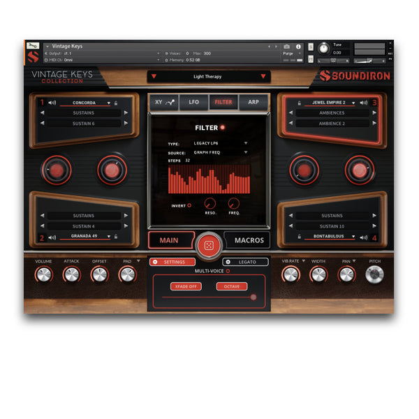 Vintage Keys Collection - 23 Groovy Synths for Kontakt – Soundiron