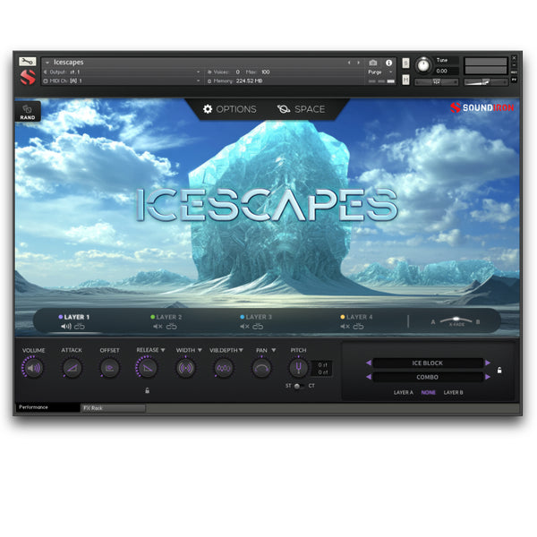 Soundiron Icescapes - snow & ice percussion SFX library for Kontakt ...