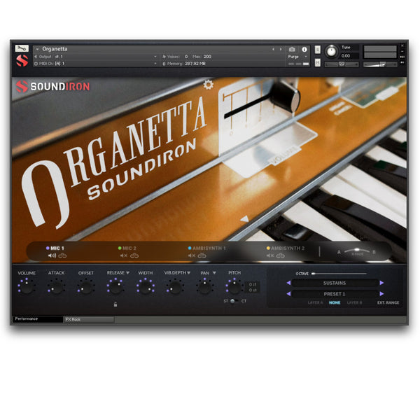 Soundiron Orrville Pipe Organ - Vintage Organ Sounds for Kontakt