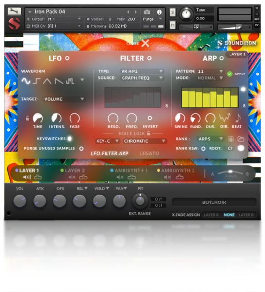 Soundiron Iron Pack 4 boy choir & synth FX library for Kontakt & SFZ