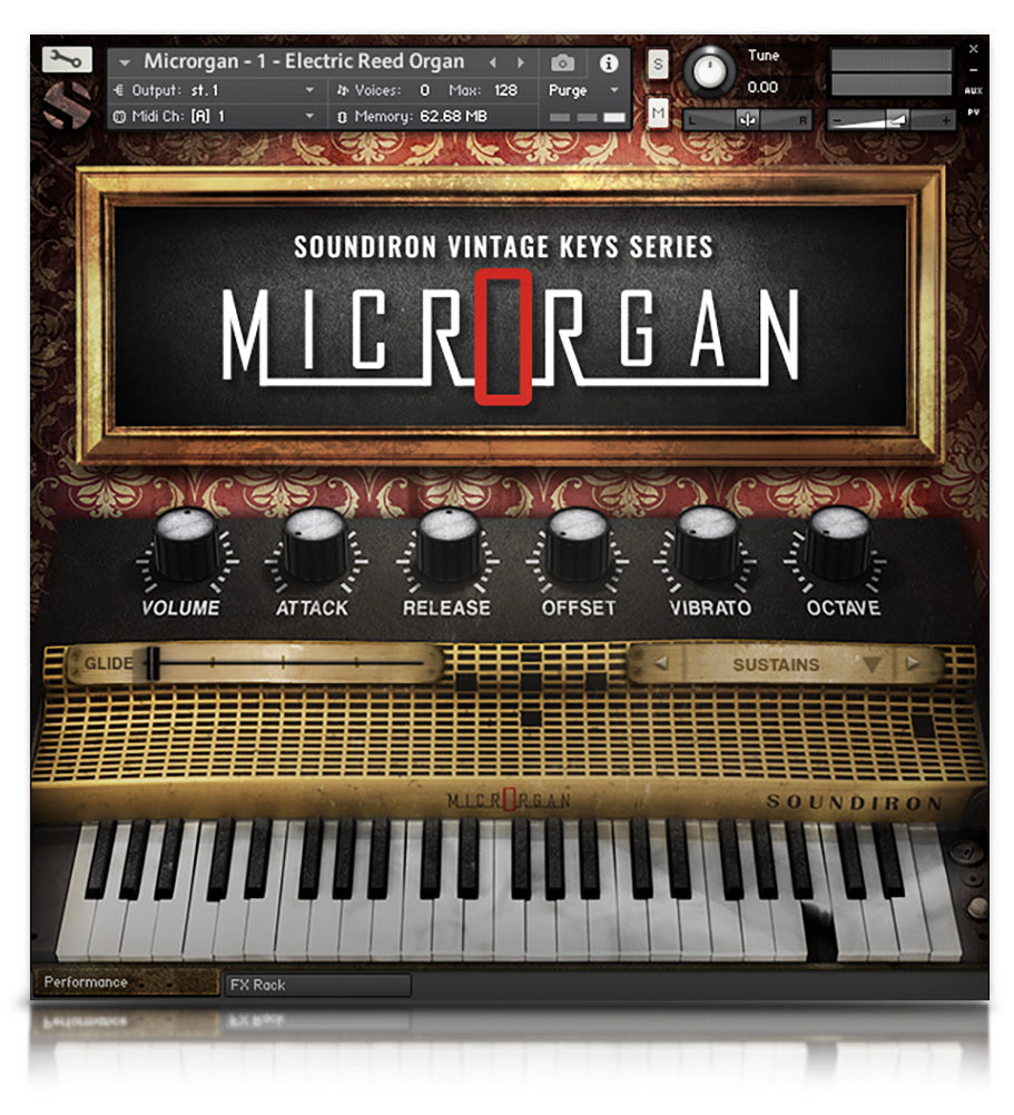 Microrgan - Pianos and Organs - virtual instrument sample library for Kontakt by Soundiron