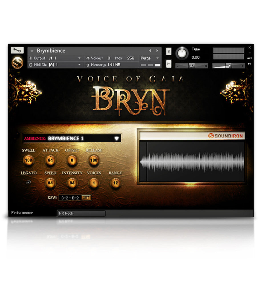 Voice of Gaia: Bryn - Solo Voice - virtual instrument sample library for Kontakt by Soundiron