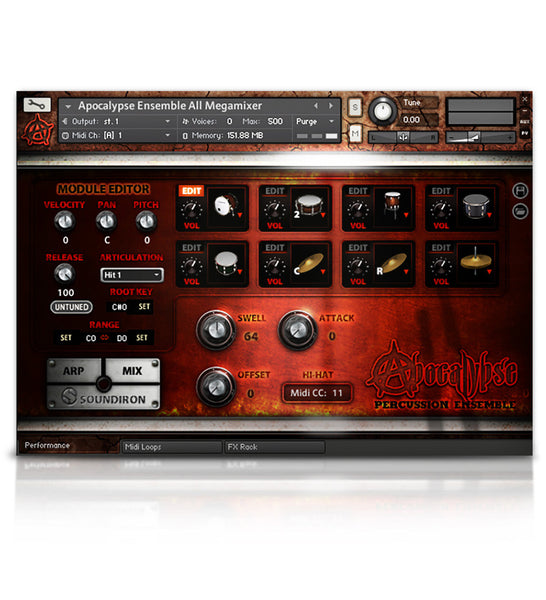 Soundiron Apocalypse Percussion Ensemble - epic drums for Kontakt