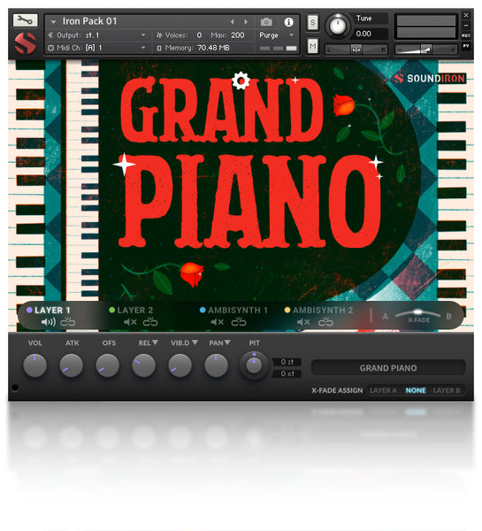 Soundiron Iron Pack 1 - piano & synth FX library for Kontakt