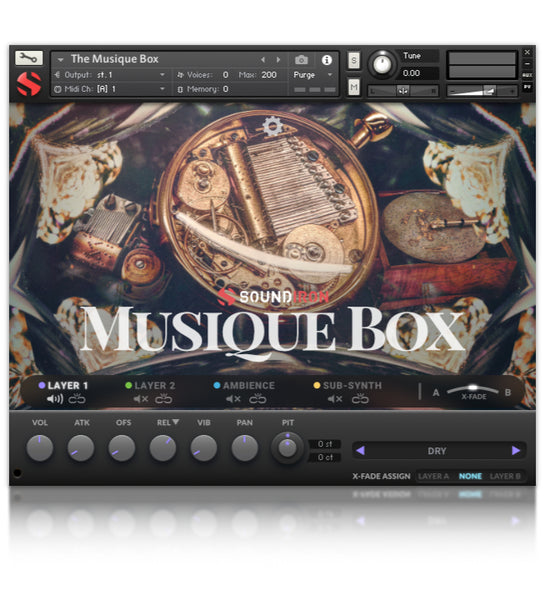Music Box - 8Dio Music Box Sample Library for Kontakt VST/AU/AAX –