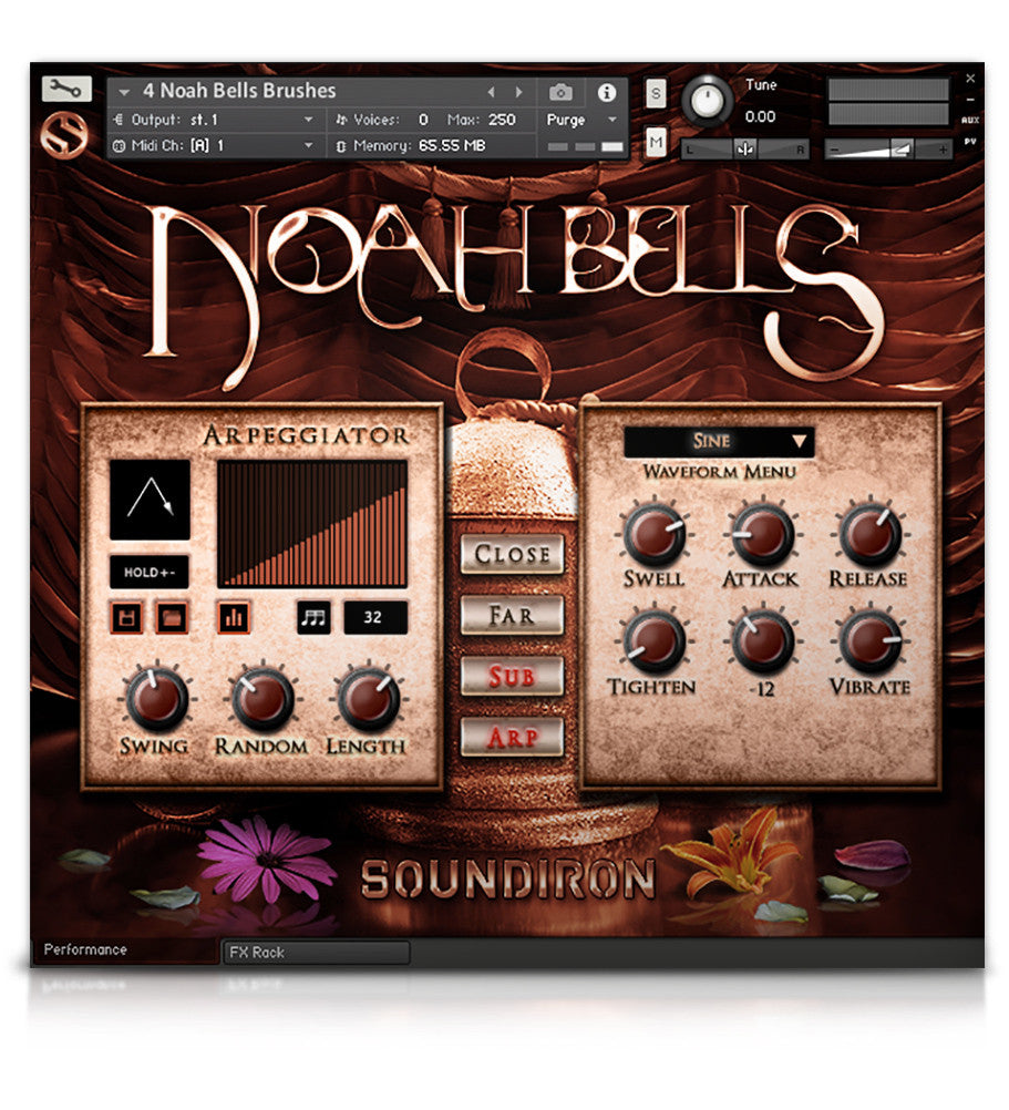 Noah Bells - Tuned Percussion - virtual instrument sample library for Kontakt by Soundiron