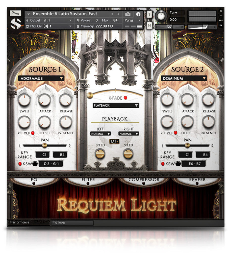 Requiem Light Symphonic Choir - Kontakt Player - virtual instrument sample library for Kontakt by Soundiron