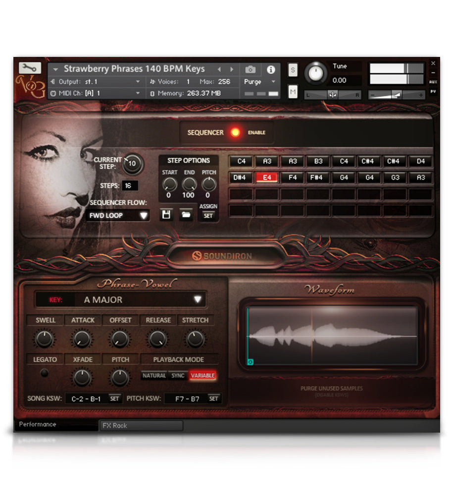 Voices Of Gaia - Solo Voice - virtual instrument sample library for Kontakt by Soundiron