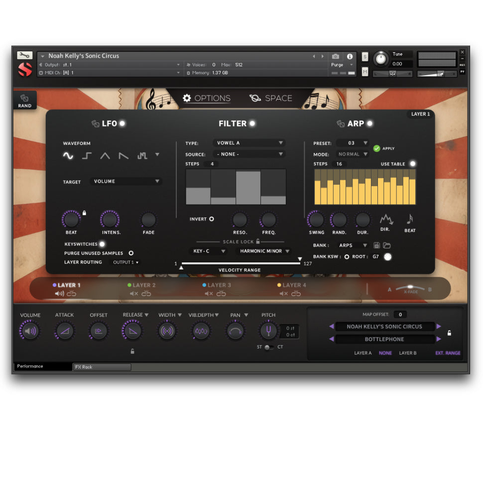 Noah Kelly's Sonic Circus