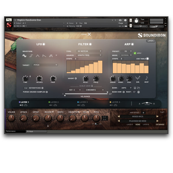Soundiron Handsome Dan - Unique Zither samples for Kontakt