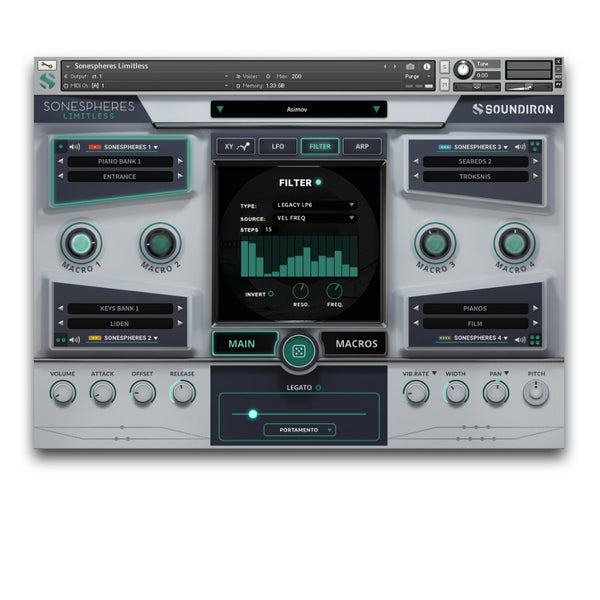 Soundiron Sonespheres Limitless - Ambient Synth & Sound-Design Virtual ...