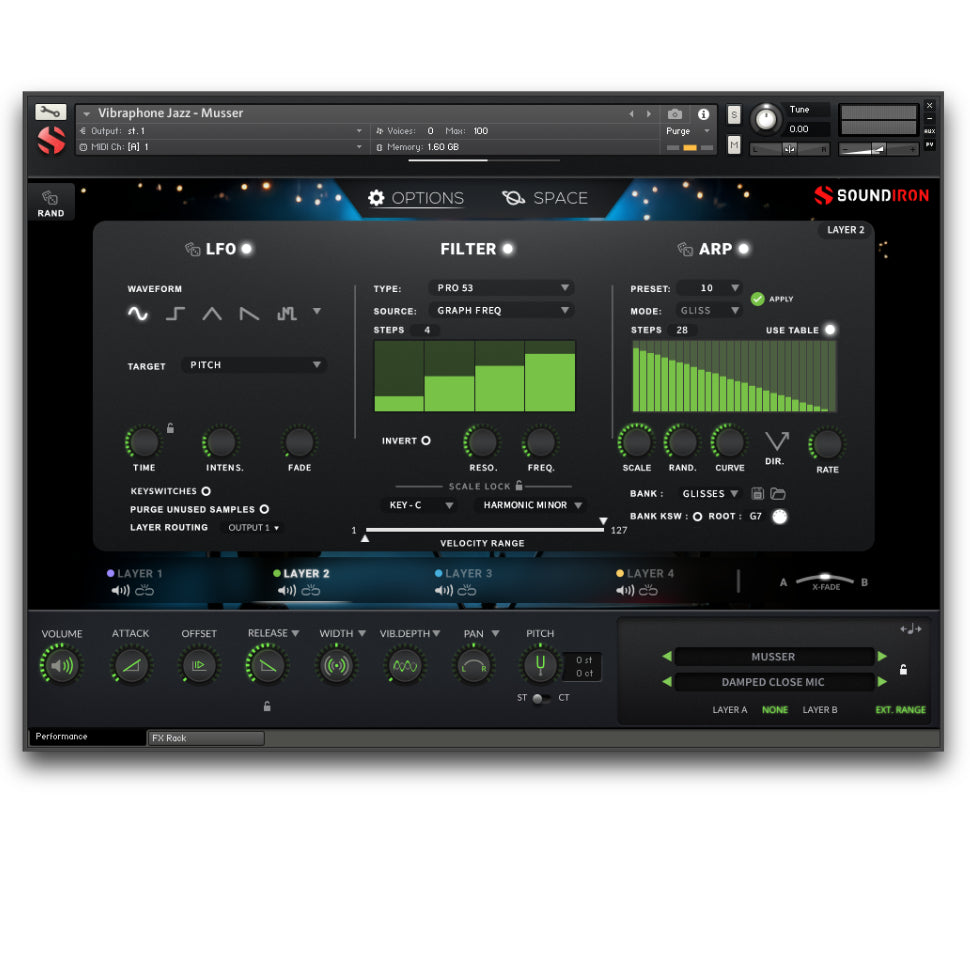 Soundiron Jazz Vibraphone - for Kontakt & Decent Sampler Soundiron Jazz Vibraphone - for Kontakt & Decent Sampler