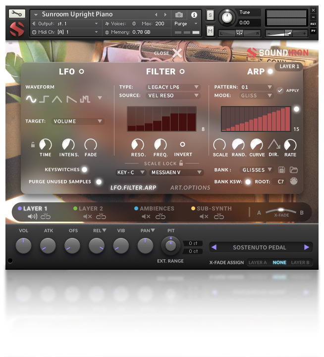 sonic flavors and robust creative tools