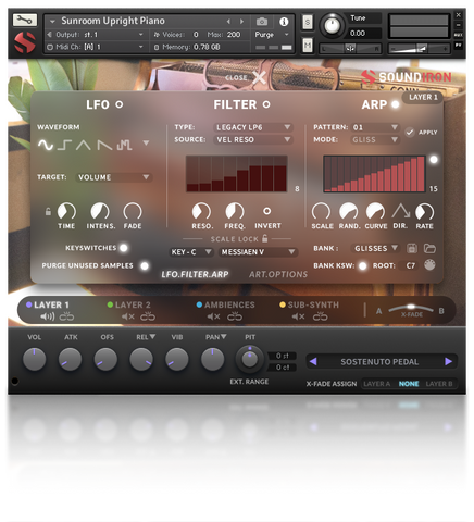 sonic flavors and robust creative tools