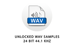 Open WAV Samples 24 bit 44.1 kHz