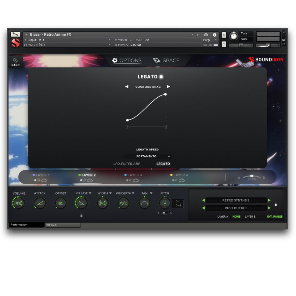 Blazer - Retro Anime FX