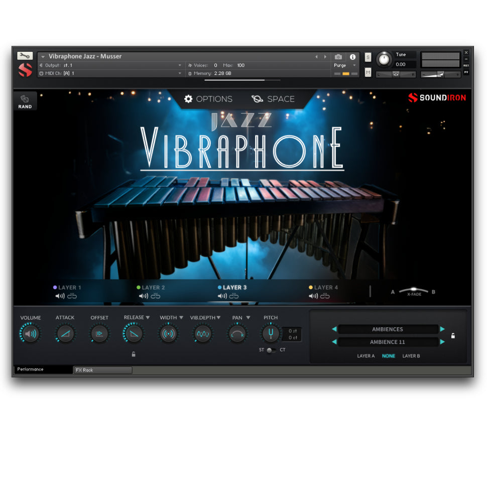 Soundiron Jazz Vibraphone - for Kontakt & Decent Sampler Soundiron Jazz Vibraphone - for Kontakt & Decent Sampler