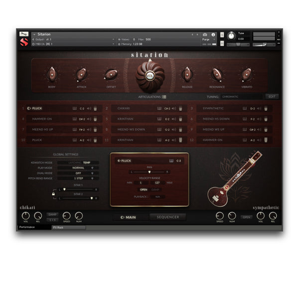Soundiron Sitarion - Beautiful Sitar Multi-Samples & Phrases for Kontakt