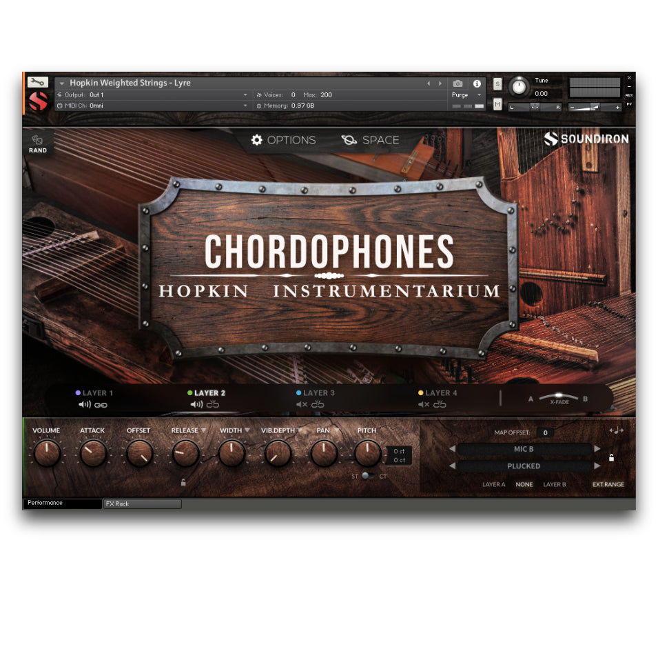 Nikordon Musical Instrument Soundiron Hopkin Chordophones - Experimental Stringed Creations for NKS ...