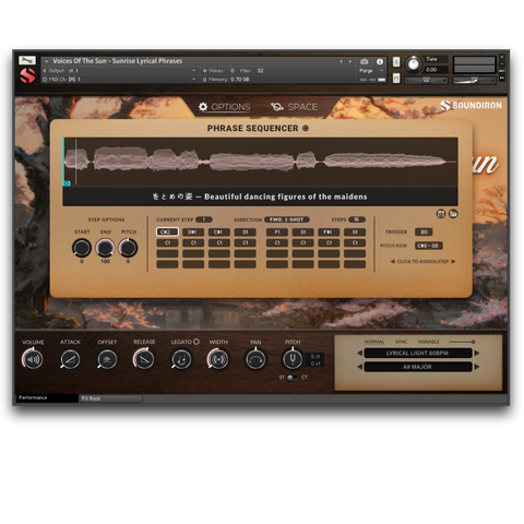 Fluid Melodic Lyrical Phrases