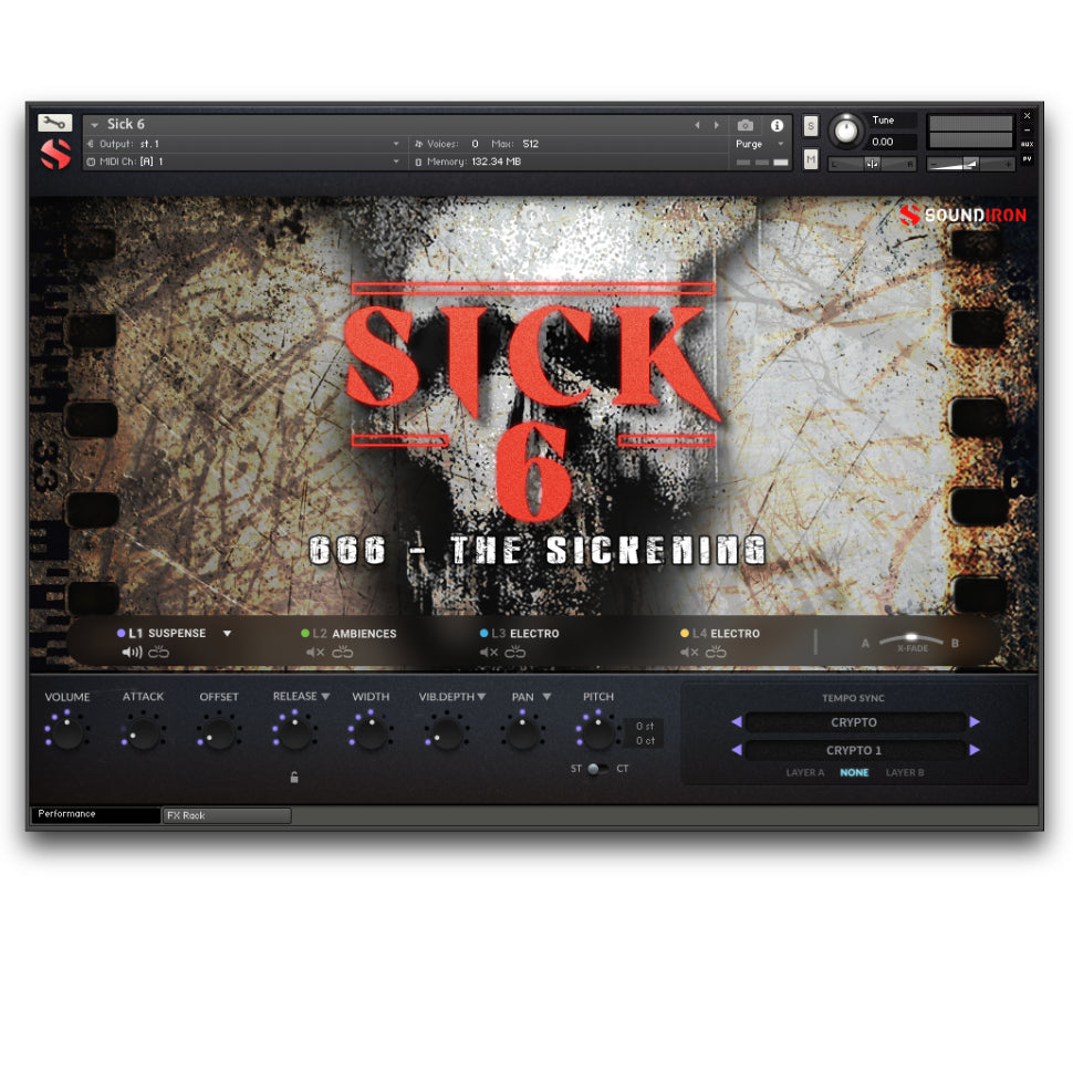 Slasher Instruments Soundiron Sick Ultimate - Horror instrument & SFX collection for Kontakt
