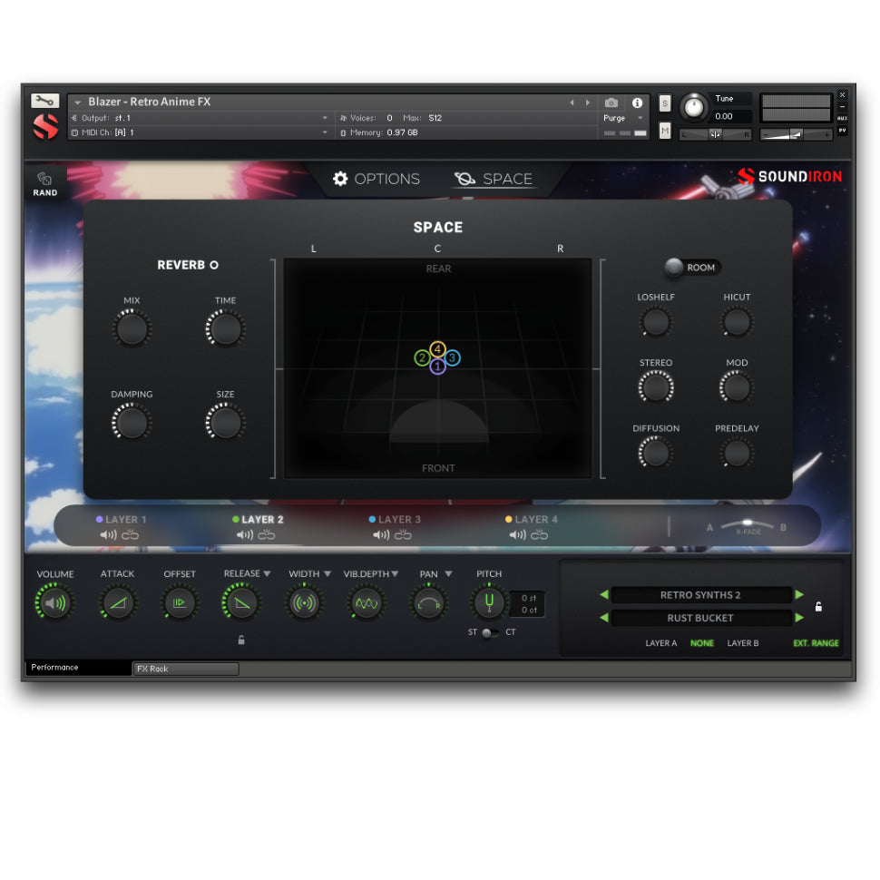 Blazer - Retro Anime FX