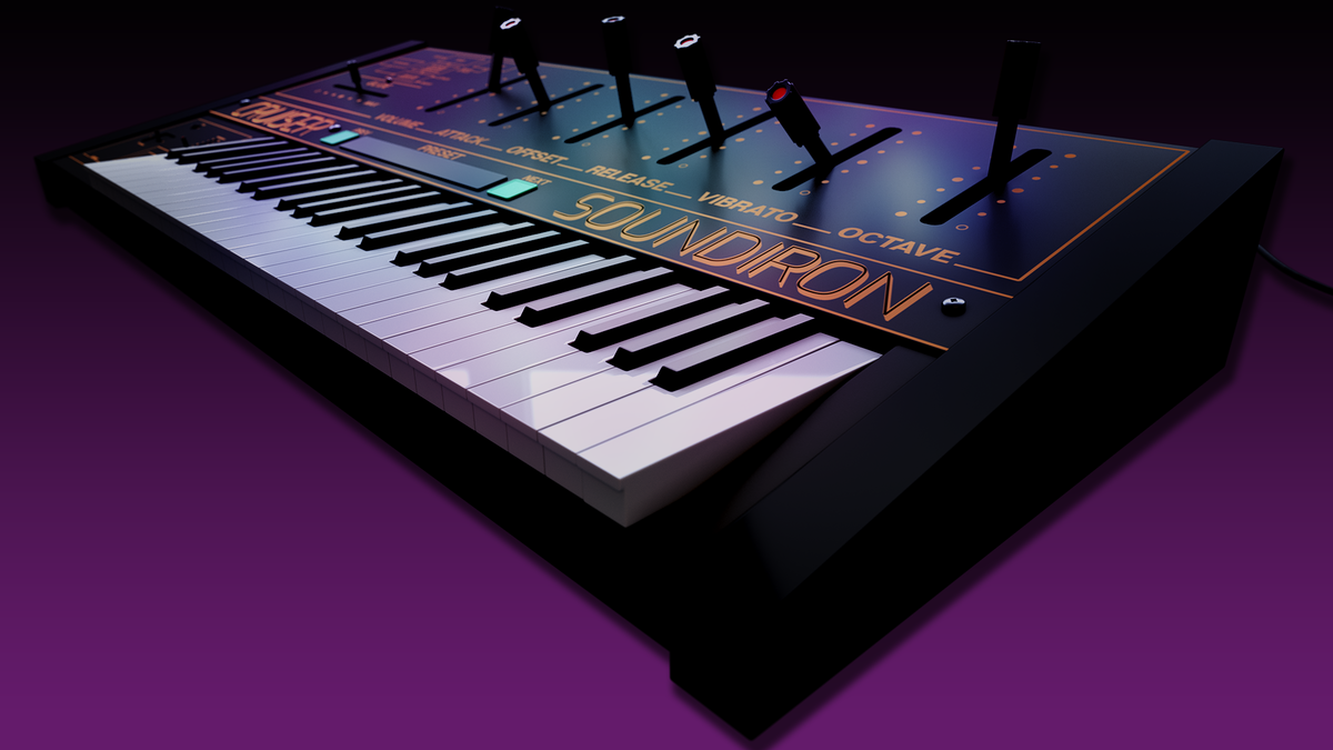 The sound of the 80s in your hands
