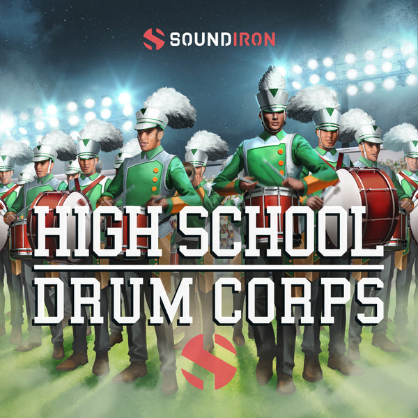Soundiron High School Drum Corps marching percussion for Kontakt