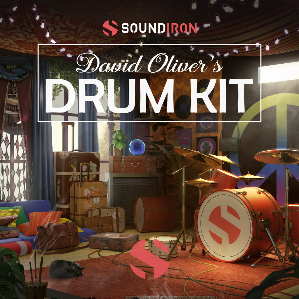 Soundiron David Oliver's Drum Kit - Pearl DLX drumset for Kontakt NKS