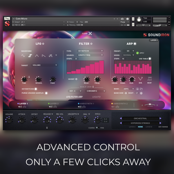 Soundiron Core Micro - Dozens of Sampled Instruments for Kontakt Player ...