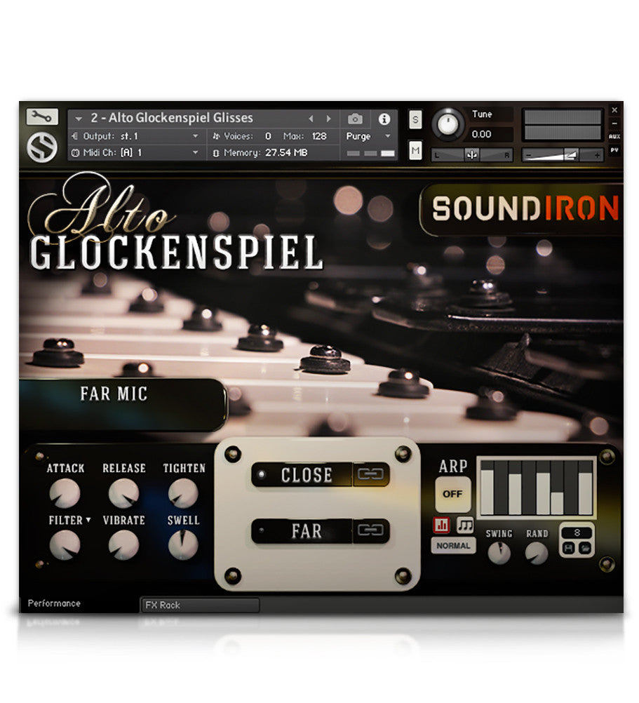 Alto Glockenspiel - Tuned Percussion - virtual instrument sample library for Kontakt by Soundiron