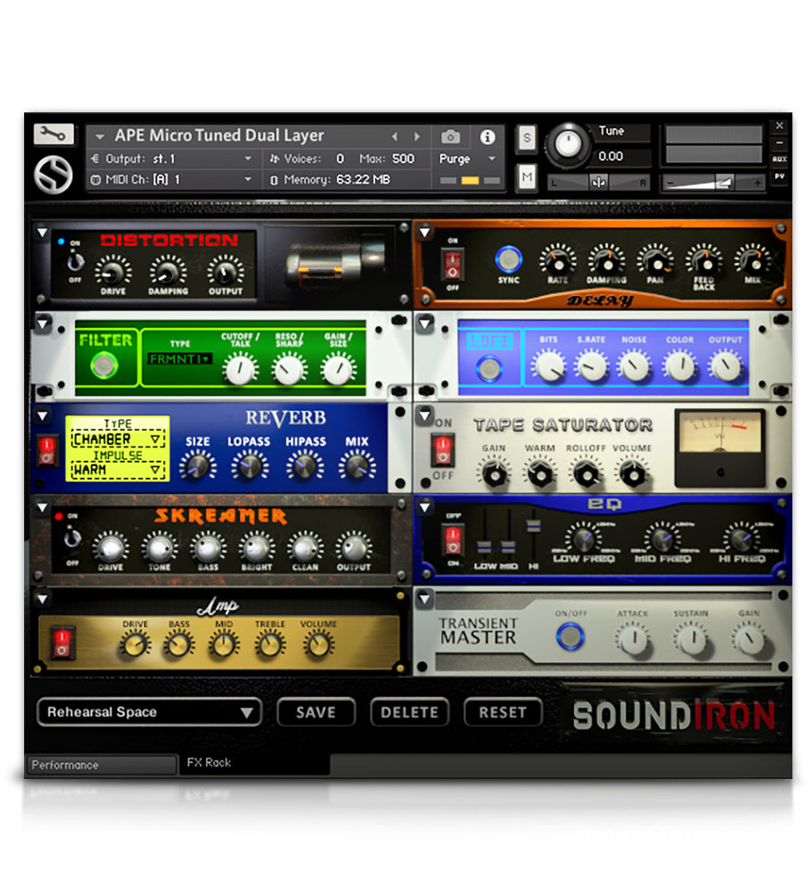 Apocalypse Percussion Micro - APE Series - virtual instrument sample library for Kontakt by Soundiron