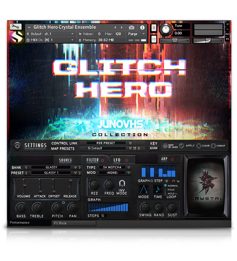 Glitch Hero - Experimental - virtual instrument sample library for Kontakt by Soundiron
