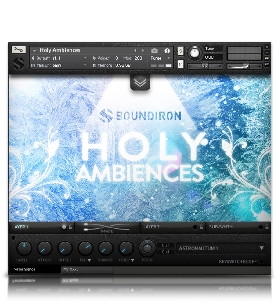 Holy Ambiences - Micropaks - virtual instrument sample library for Kontakt by Soundiron