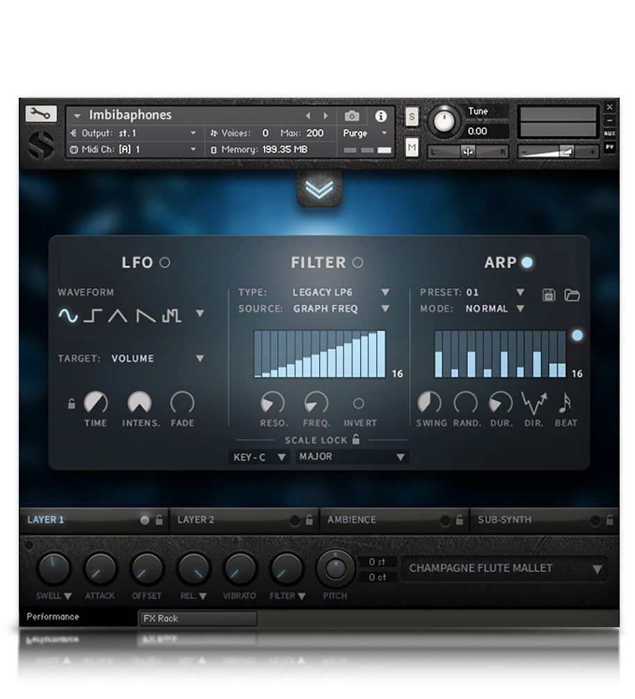 Soundiron Imbibaphones - tuned wine glass library for Kontakt