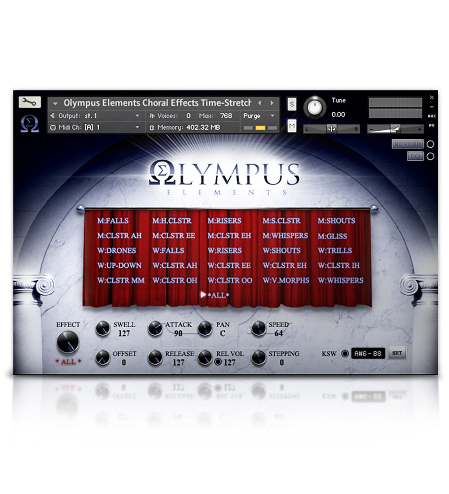 Olympus Choir Elements - Olympus Series - virtual instrument sample library for Kontakt by Soundiron