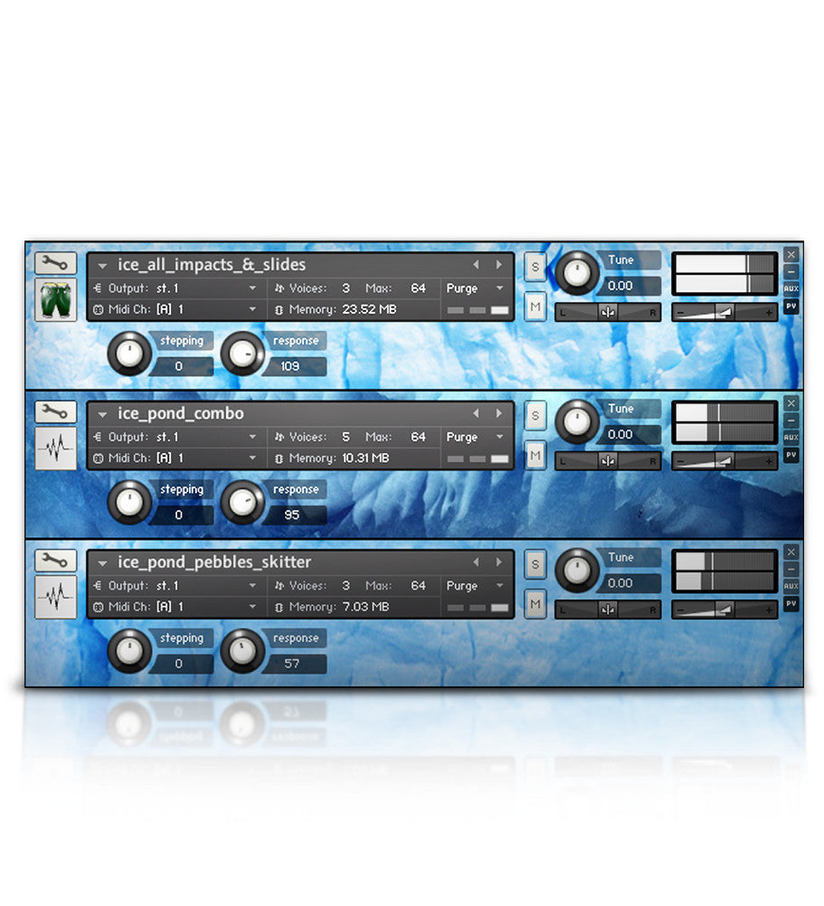 Snow Drums - Micropaks - virtual instrument sample library for Kontakt by Soundiron