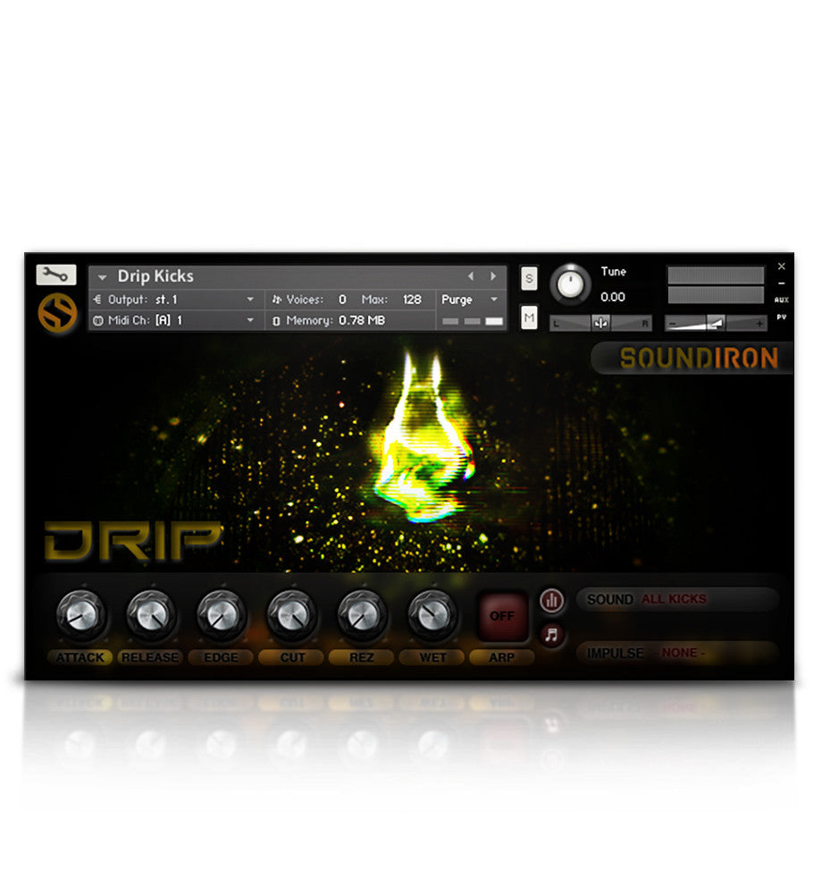 Drip - Juno VHS Series - virtual instrument sample library for Kontakt by Soundiron