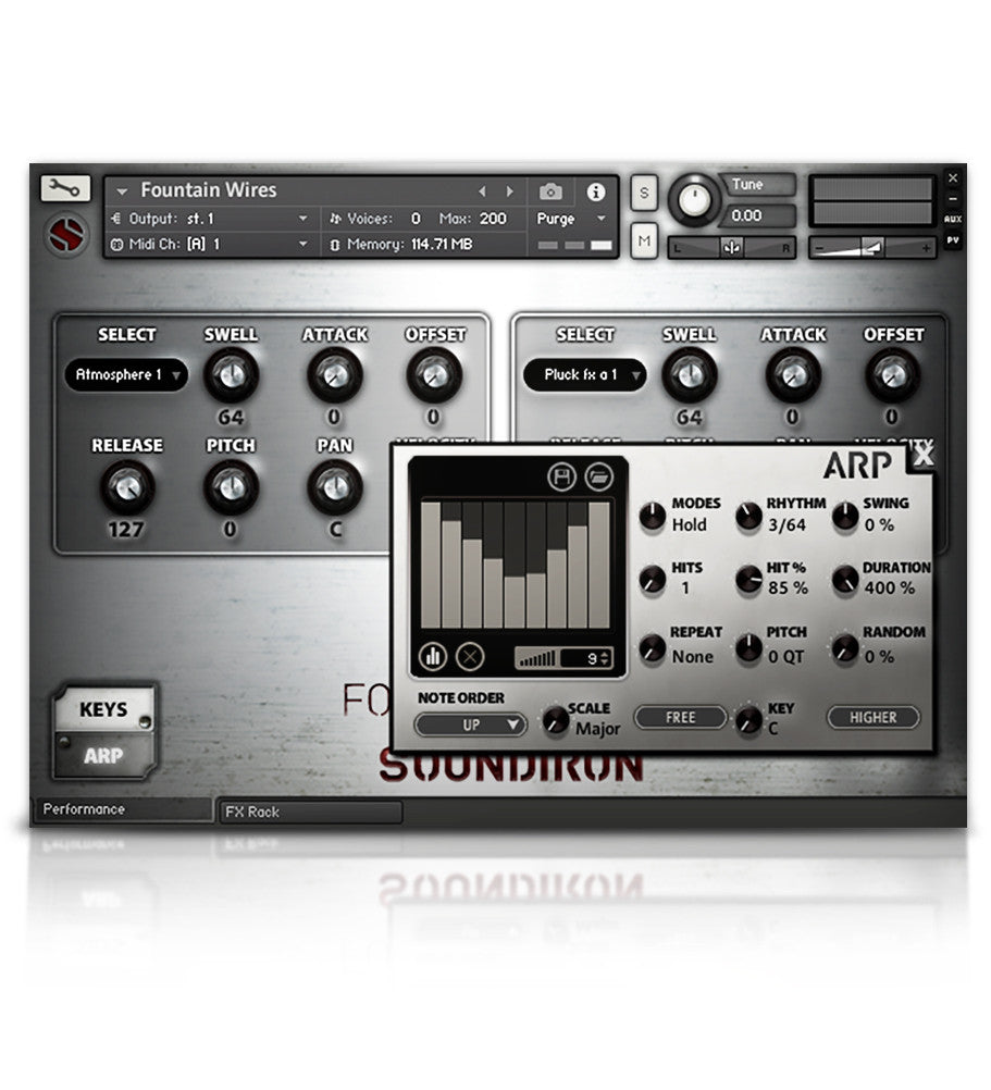 Fountain Wires - Experimental - virtual instrument sample library for Kontakt by Soundiron