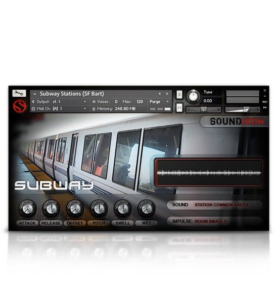 Soundiron Subways & Streetcars - SFX & ambience library for Kontakt