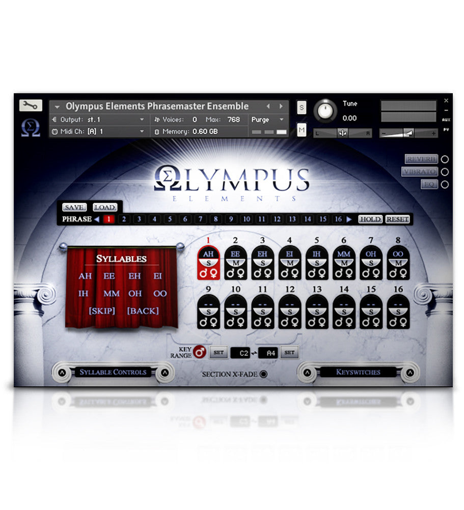 Olympus Choir Elements - Olympus Series - virtual instrument sample library for Kontakt by Soundiron