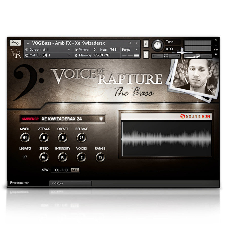Voice of Rapture: The Bass - Solo Voice - virtual instrument sample library for Kontakt by Soundiron