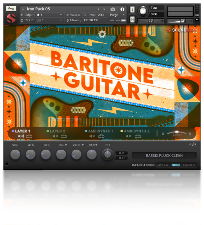 Iron Pack 5 - Baritone Guitar