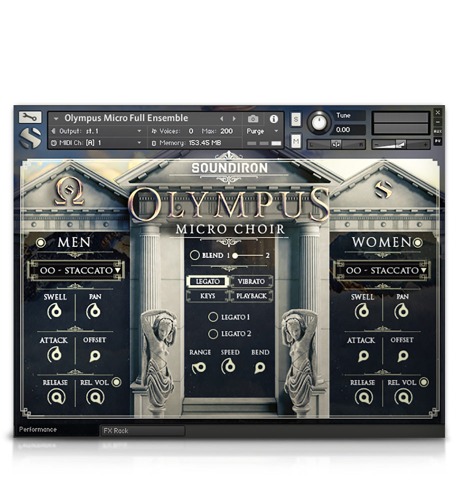 Olympus Choir Micro - Olympus Series - virtual instrument sample library for Kontakt by Soundiron
