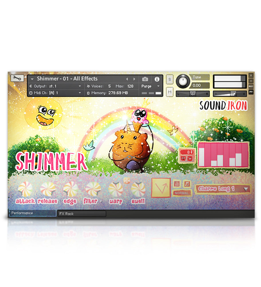 Shimmer - Juno VHS Series - virtual instrument sample library for Kontakt by Soundiron