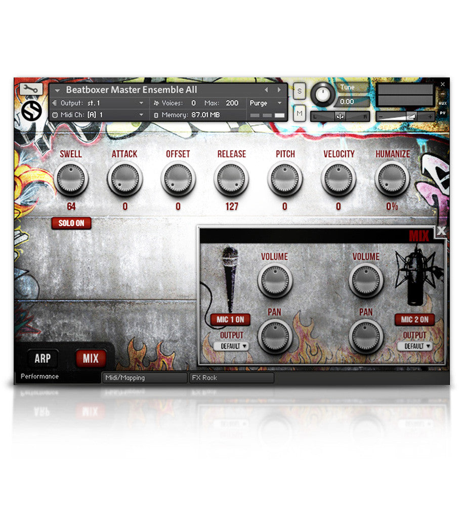 The Beat Boxer - Percussion - virtual instrument sample library for Kontakt by Soundiron